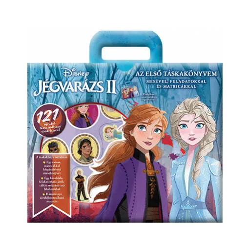 Jégvarázs 2. - Táskakönyv - Az első táskakönyvem mesével, feladatokkal és matricákkal (Disney)