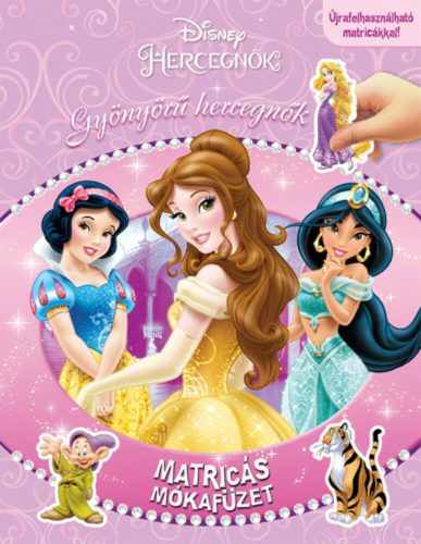 Matricás mókafüzet: Gyönyörű hercegnők (Foglalkoztató)