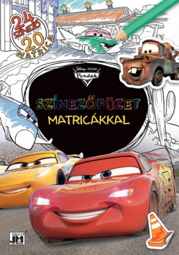 Színezőfüzet matricákkal - Verdák