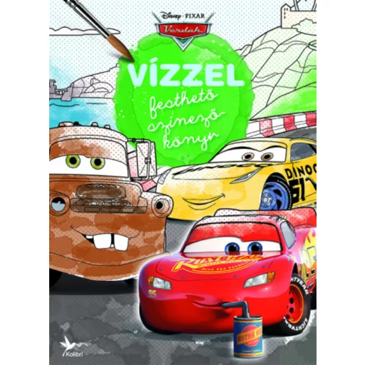 Vízzel festhető színezőkönyv - Verdák