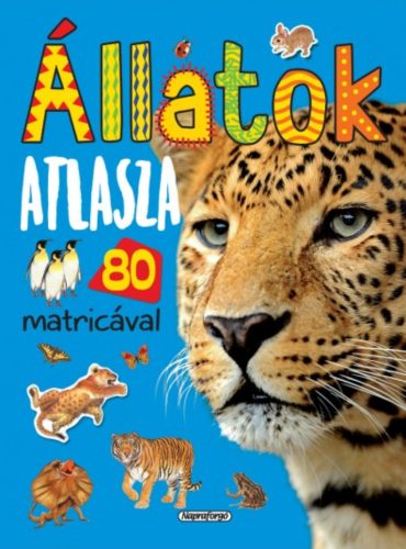 Állatok atlasza 80 matricával