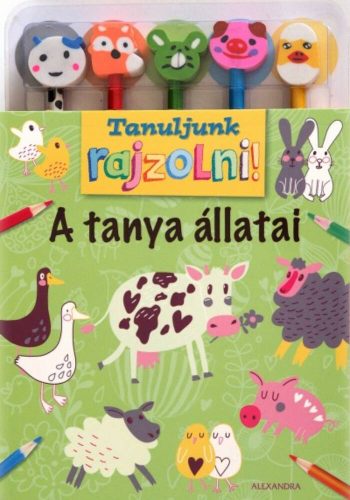 Tanuljunk rajzolni! - A tanya állatai (Foglalkoztató)