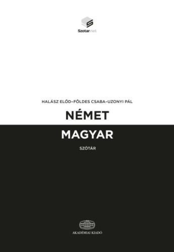 Német-magyar szótár + online szótárcsomag (Halász Előd)