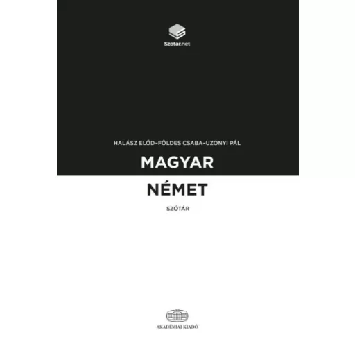 Magyar-német szótár + online szótárcsomag (2018) (Halász Előd)