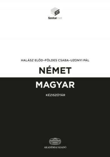 Német-magyar kéziszótár + online szótárcsomag (Halász Előd)