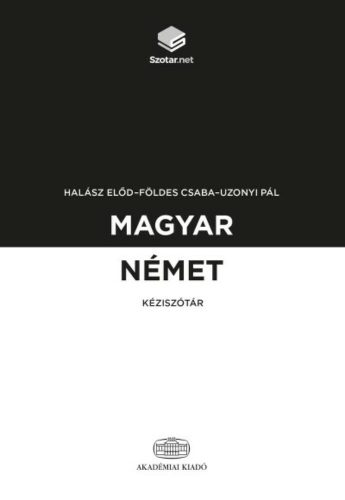 Magyar-német kéziszótár + online szótárcsomag (Halász Előd)