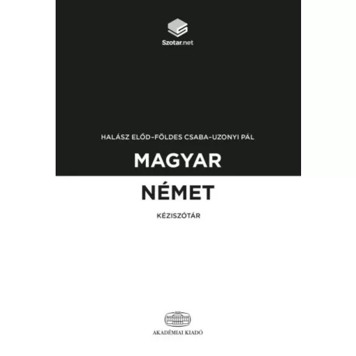 Magyar-német kéziszótár + online szótárcsomag (Halász Előd)