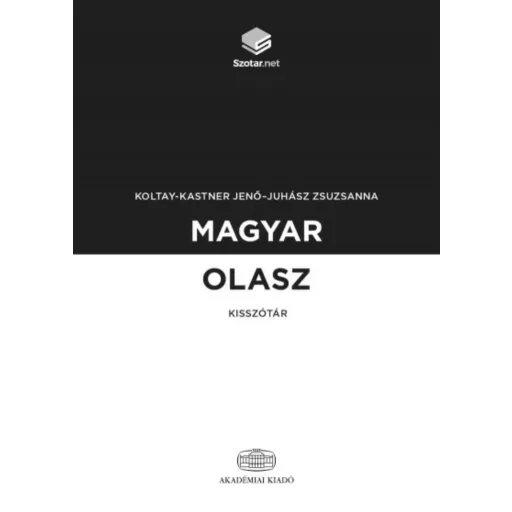 Magyar-olasz kisszótár + online szótárcsomag (Koltay-Kastner Jenő)