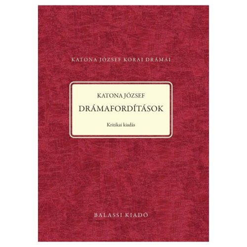 Katona József - Drámafordítások 
