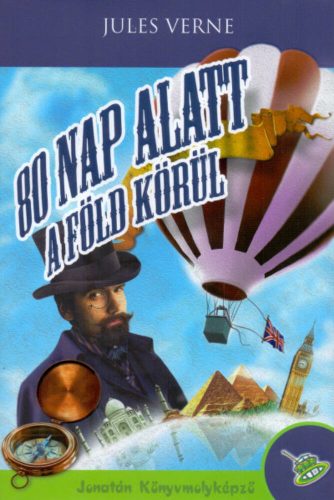 80 nap alatt a Föld körül - Jules Verne (keménytáblás védőborítóval)