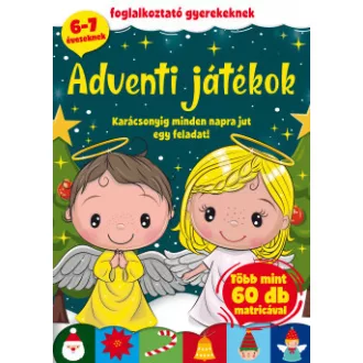   Adventi Játékok - Foglalkoztató gyerekeknek - Bóka Fruzsina Mercédesz szerk.