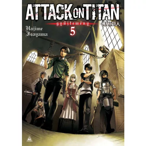 Attack on Titan-gyűjtemény 5. - Hajime Isayama
