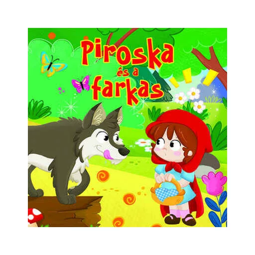 Piroska és a farkas - Mesés lapozó