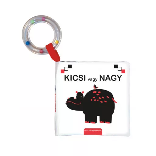 Kontrasztos babakönyv - Kicsi vagy nagy