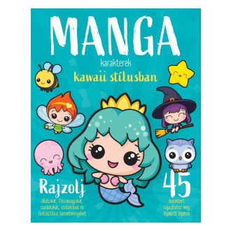 Manga karakterek kawaii stílusban