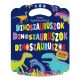 Színes foglalkoztatófüzet dinoszauruszokkal