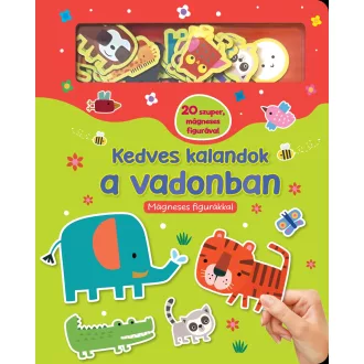   Kedves kalandok a vadonban - Mágneses figurákkal - Mammoth word