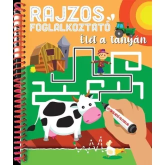 Rajzos foglalkoztató - Élet a tanyán