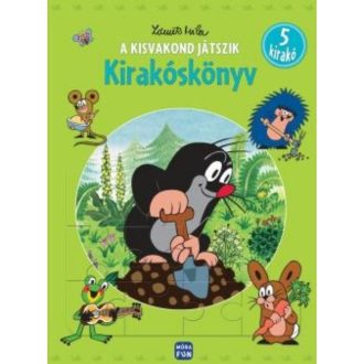 A kisvakond játszik - Kirakóskönyv /5 kirakó (4. kiadás) (Zdenek Miler)