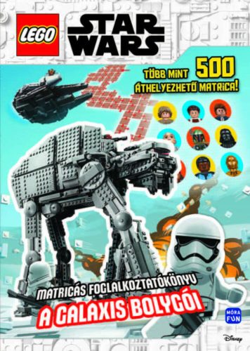 Lego Star Wars: A galaxis bolygói - Matricás foglalkoztatókönyv, több mint 500 áthelyezhető mat