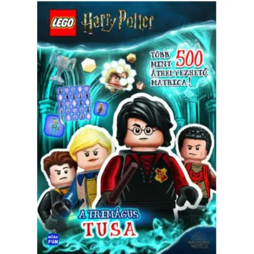 Lego Harry Potter: A Trimágus tusa - Több mint 500 áthelyezhető matrica! (LEGO)