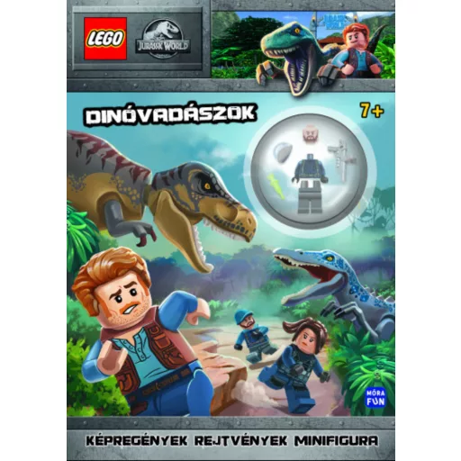 Lego Jurassic World - Dínóvadászok - Ajándék járőr minifigura!