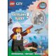 Lego City - Oltsunk tüzet! minifigura: Freya with Roasitie