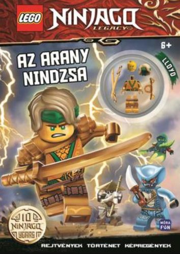 Lego Ninjago - Az arany nindzsa foglalkoztatókönyv Lloyd minifigurával