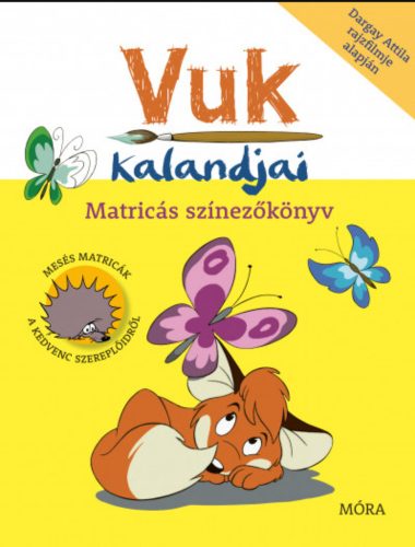 Vuk kalandjai - Matricás színezőkönyv