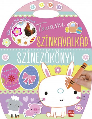 Tavaszi színkavalkád - Színezőkönyv