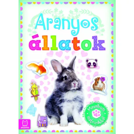 Aranyos állatok - Minialbum matricákkal (Matricás Foglalkoztató)