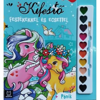   Kifestő festékekkel és ecsettel - Pónik - Agata Kaczynska
