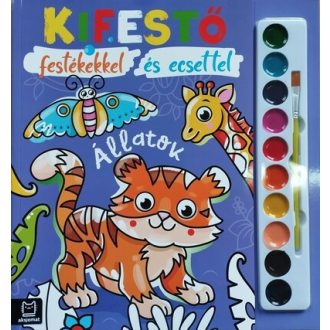   Kifestő festékekkel és ecsettel - Állatok - Agata Kaczynska