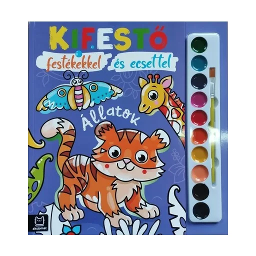 Kifestő festékekkel és ecsettel - Állatok - Agata Kaczynska