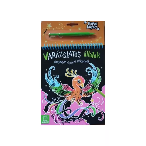 Karckönyv kaparós pálcikával - Varázslatos állatok - Anna Podgórska