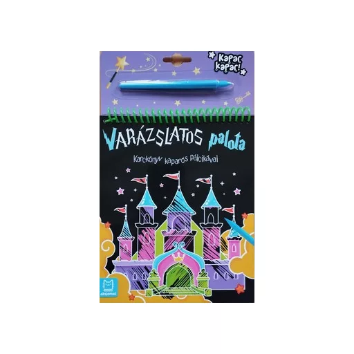 Karckönyv kaparós pálcikával - Varázslatos palota - Anna Podgórska