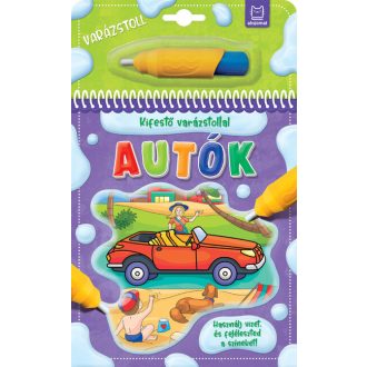 Kifestő varázstollal - Autók - Anna Podgórska