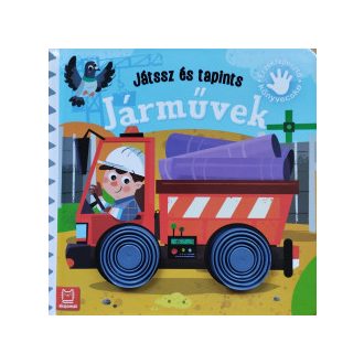   Játssz és tapints - Járművek - Érzékfejlesztő könyvecske - Grazyna Wasilewicz