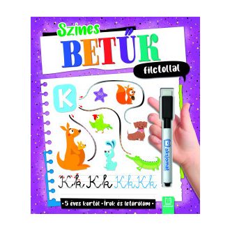 Színes betűk filctollal - Agata Kaczynska