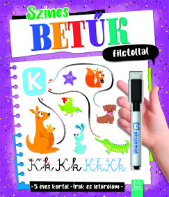 Színes betűk filctollal - Agata Kaczynska