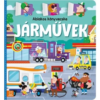 Ablakos könyvecske - Járművek - Agnieszka Bator