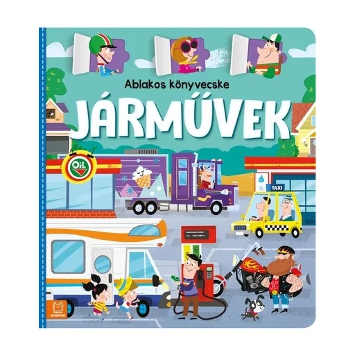 Ablakos könyvecske - Járművek - Agnieszka Bator