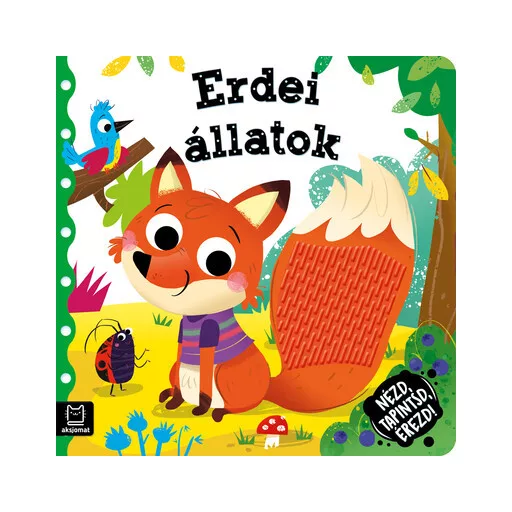 Nézd, tapintsd, érezd! - Erdei állatok - Grażyna Wasilewicz