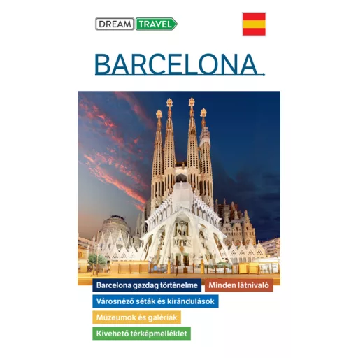 Barcelona útikönyv - Kivehető térképmelléklettel - Dr. Somorjai Ferenc