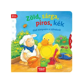 Zöld, sárga, piros, kék - Első könyvem a színekről (Ina Milk)