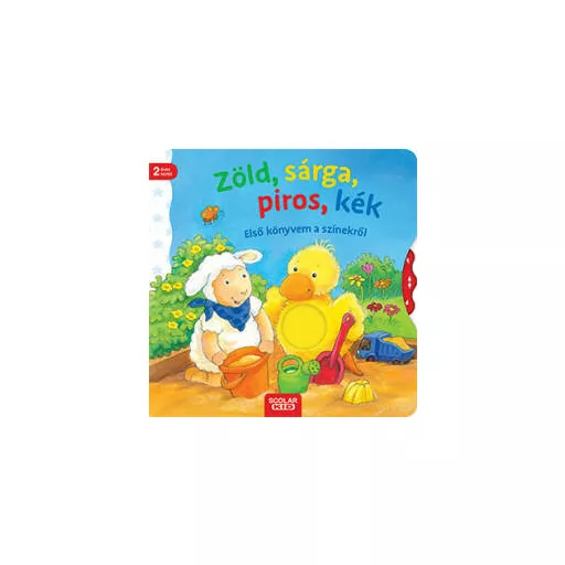 Zöld, sárga, piros, kék - Első könyvem a színekről (Ina Milk)