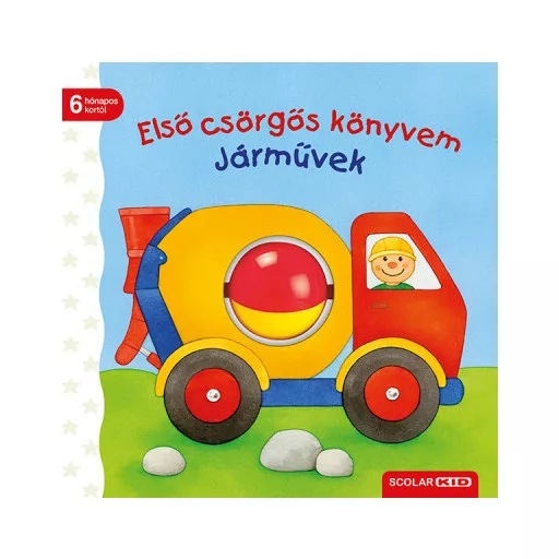 Első csörgős könyvem: Járművek - Sandra Grimm