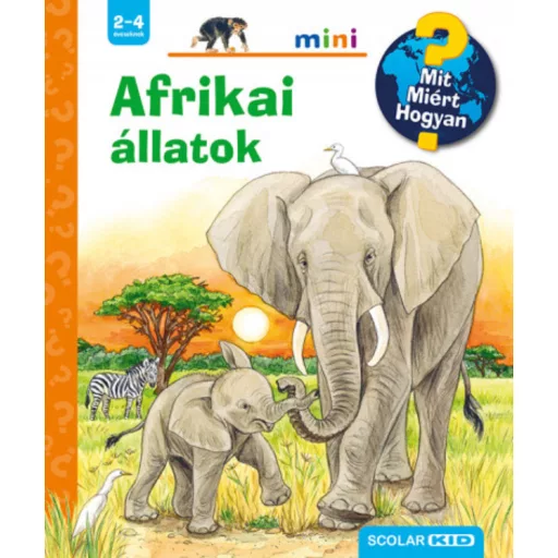 Mit? Miért? Hogyan? Mini 44. - Afrikai állatok - Daniela Prusse