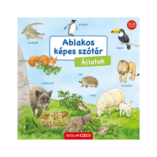 Ablakos képes szótár - Állatok - Susanne Gernhäuser