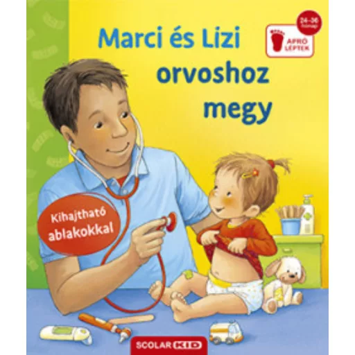 Marci és Lizi orvoshoz megy